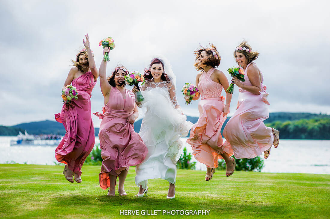 Bride And Bridemaids Wedding Photography Herve Photography