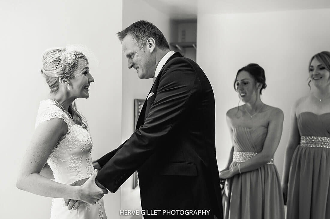 Emotional Dad Wedding Photography Herve Photography