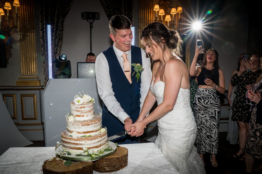 Wedding photography at Knowsley Hall Country House wedding venue Cheshire